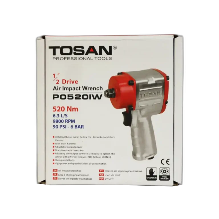 آچار بکس بادی 1/2 اینچ توسن مدل P0520 IW
