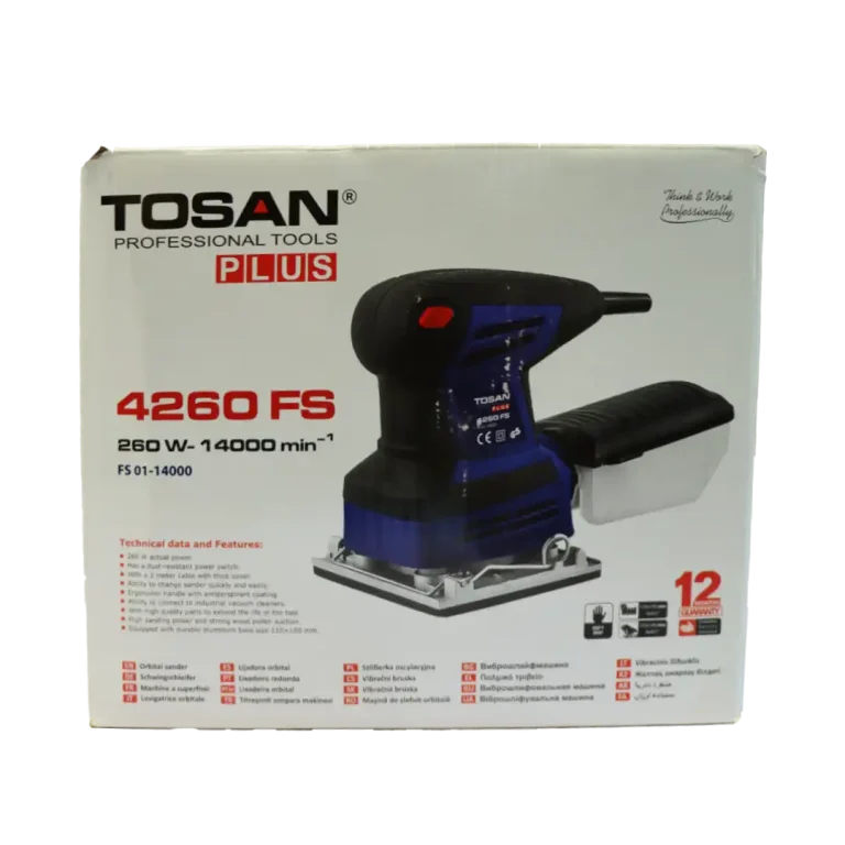 سنباده لرزان مشتی 260 وات توسن مدل 4260FS