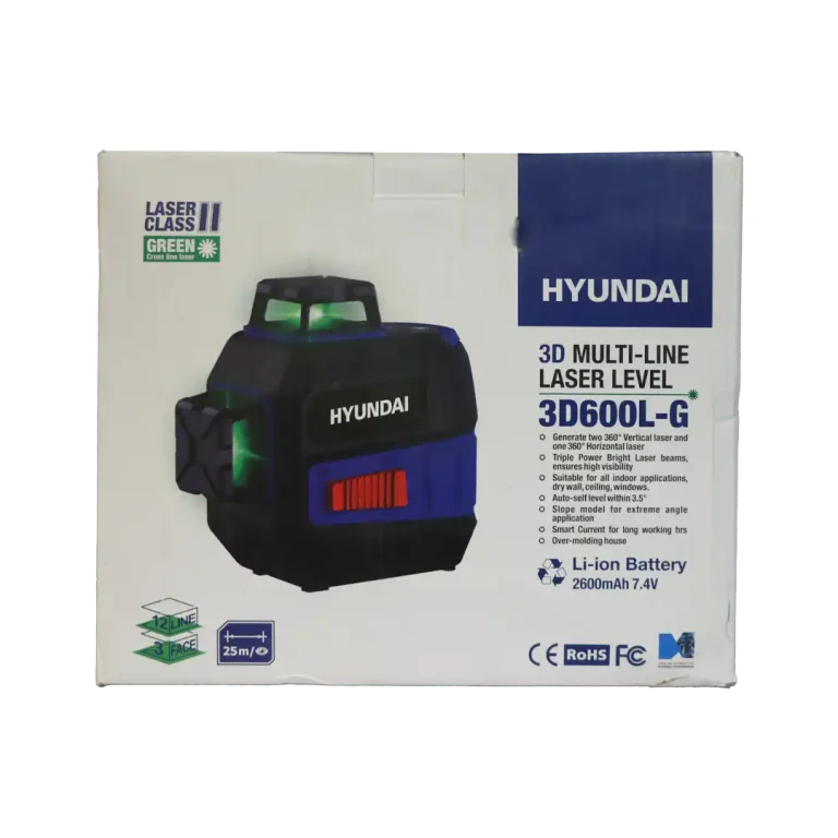 تراز لیزری هیوندای مدل 3D600L-G