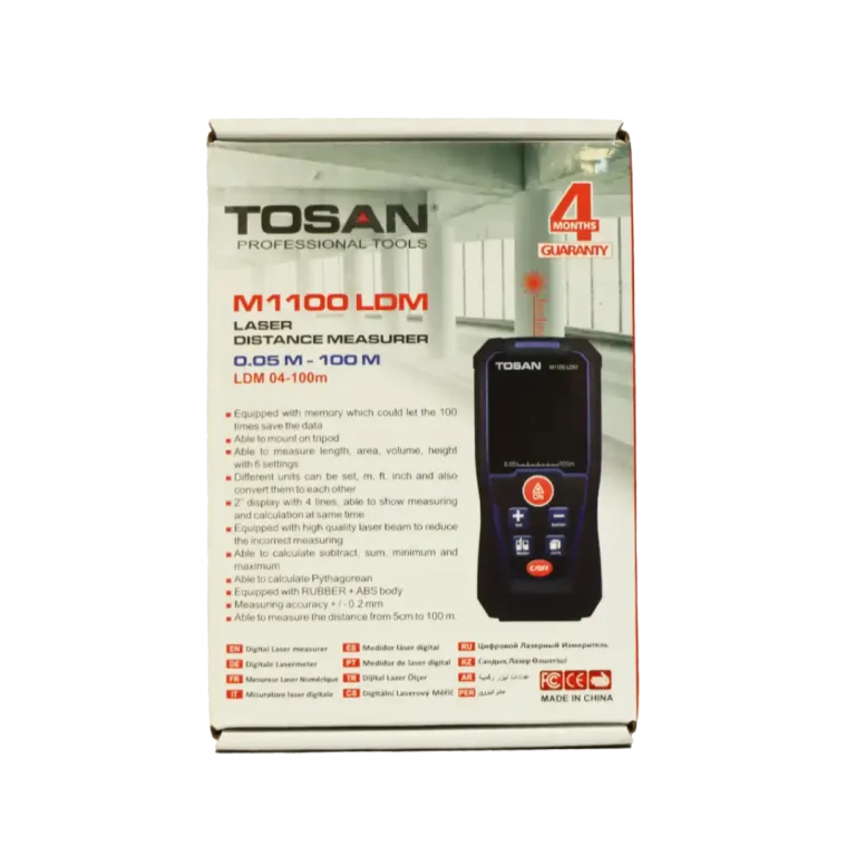 متر لیزری 100 متری توسن مدل M1100LDM