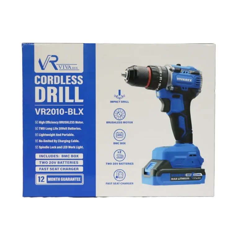 دریل شارژی چکشی 20 ولت ویوارکس مدل VR2010-BLX