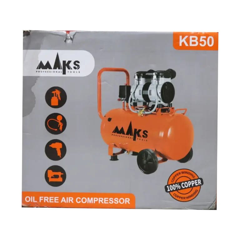 کمپرسور باد 50 لیتری سایلنت مکث مدل KB50