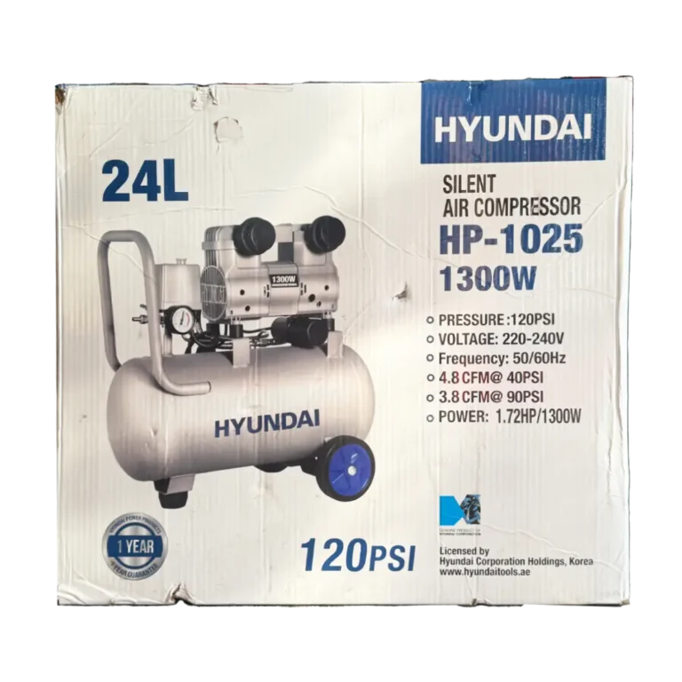 کمپرسور باد سایلنت هیوندای مدل HP-1025