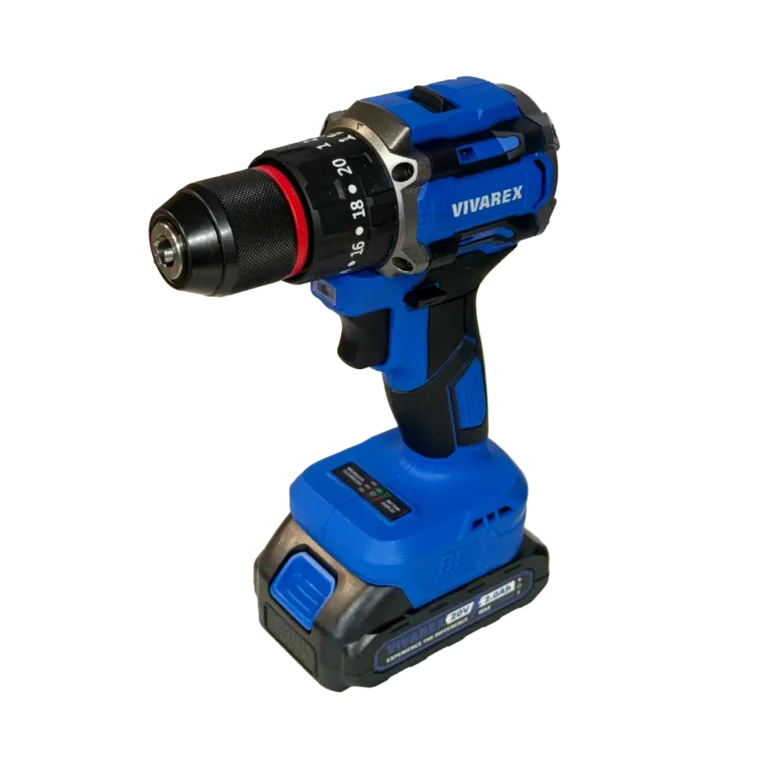 دریل شارژی چکشی ۲۰ ولت براشلس ویوارکس مدل VR2010V-IBL