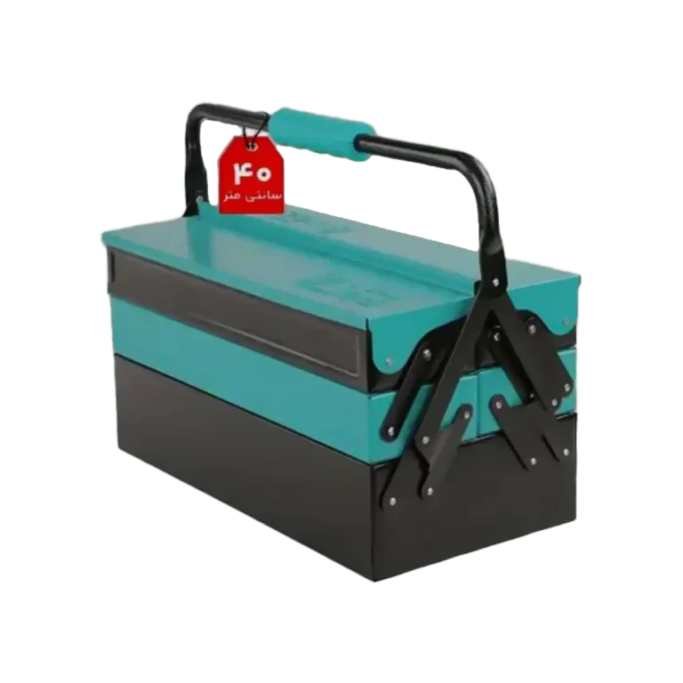جعبه ابزار فلزی 40 سانتی سه طبقه روماتون مدل 9043