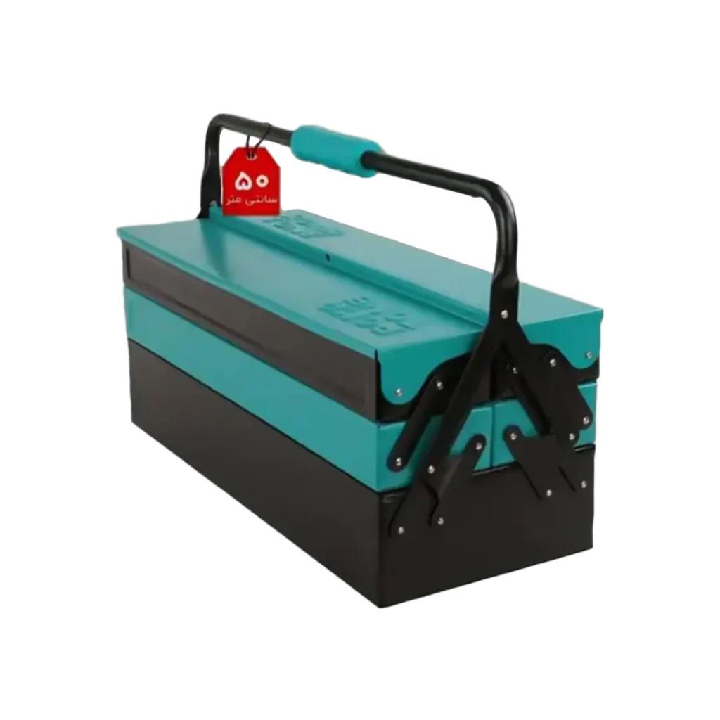 جعبه ابزار فلزی 50 سانتی سه طبقه روماتون مدل 9053