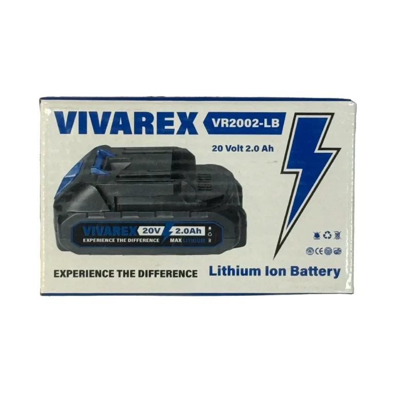 باتری کشویی ویوارکس مدل VR2002-BL ظرفیت ۲ آمپر ۲۰ ولت